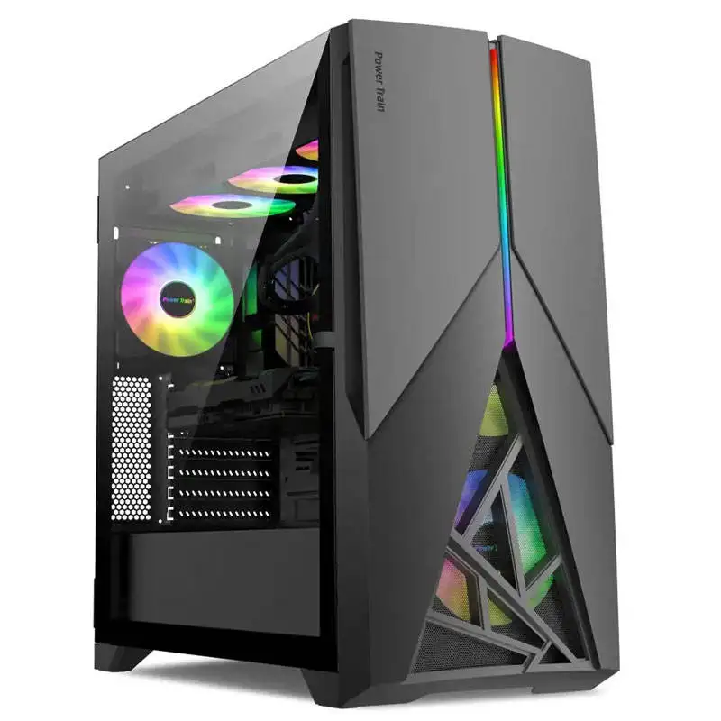 Desktops Pc I3 12100 I5 I7 12400 H610m 16G DDR4 RX580 1660 Super