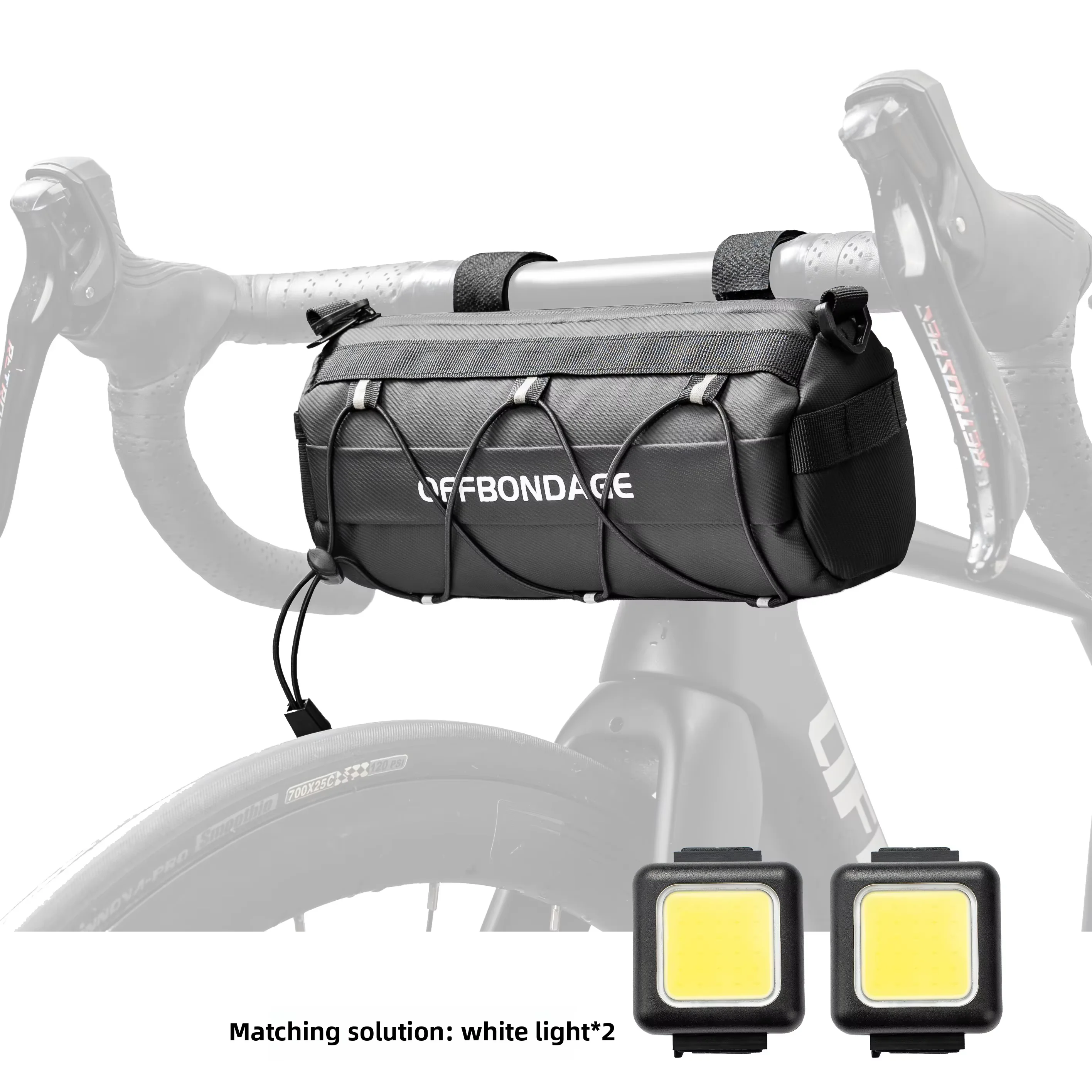 Enhanced Waterproof Multifunctional Bike Front Bag - Large Capacity Storage