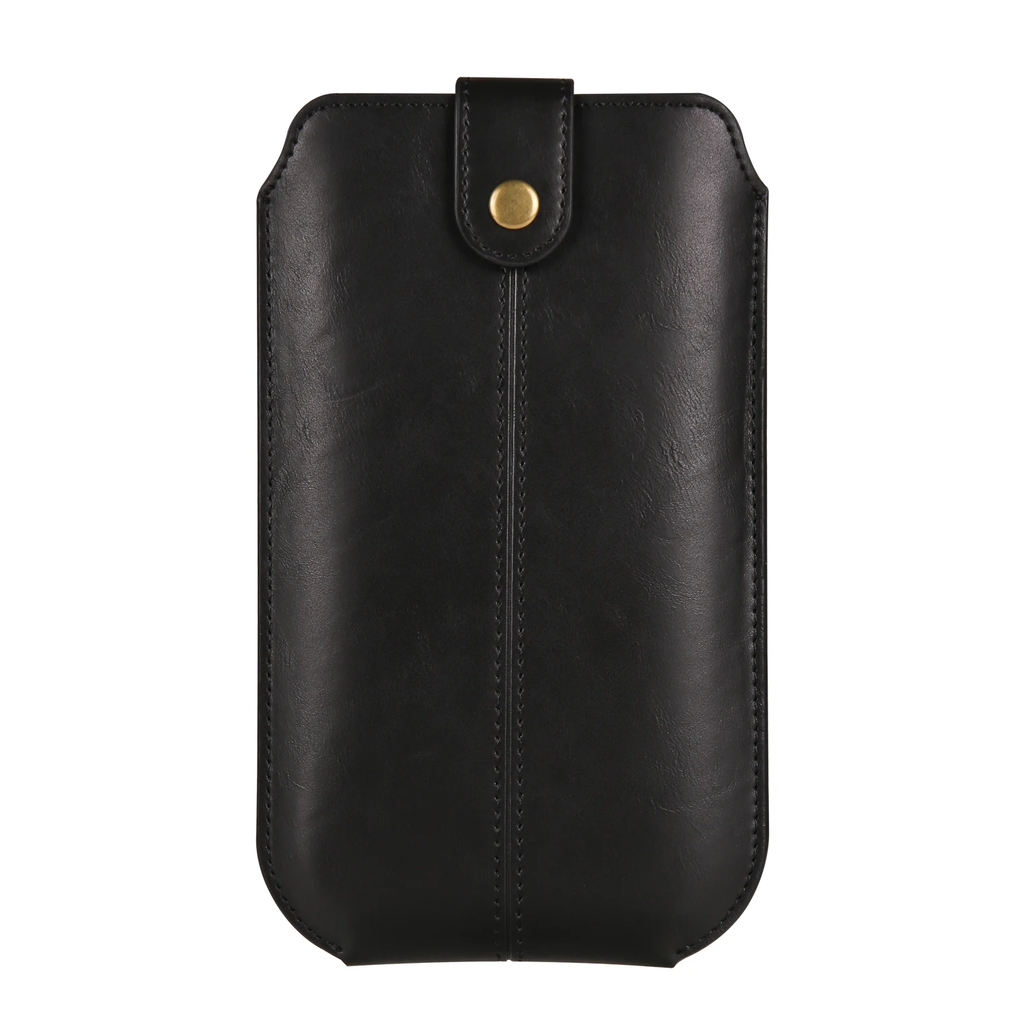 Premium Crazy Horse Leather Belt Case with Card Slot