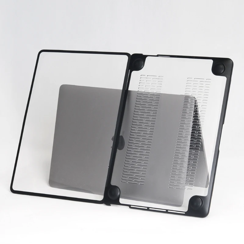 Portátil com Furos de Refrigeração Borda Tpu Tampa do pc Macbook m2 Pro 13 A2338 2023 m3 Pro 14 16.2 ar 15 2023 Case - Imagem 3