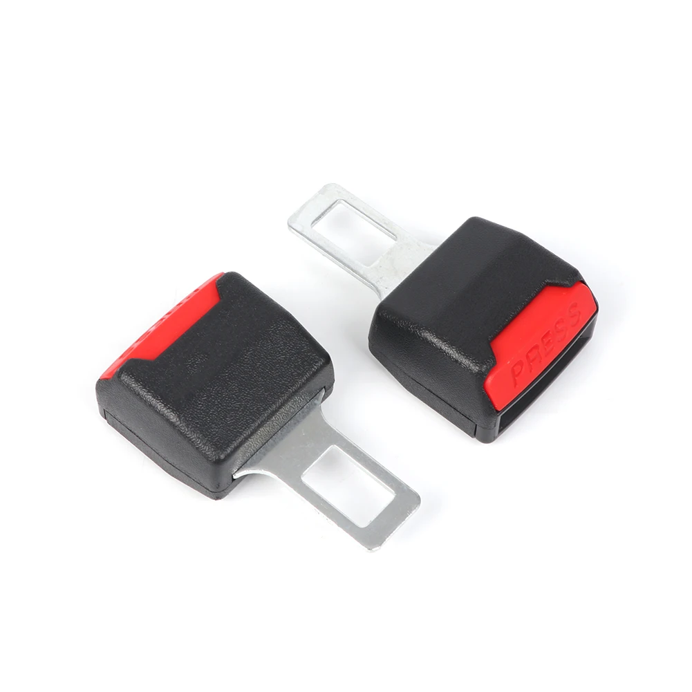 Seat Belt Extender 1/2PCS Car Seat Belt Clip Extender Safety Seatbelt Lock Buckle Plug Thick Insert Socket Extender Safety Seatbelt Buckle