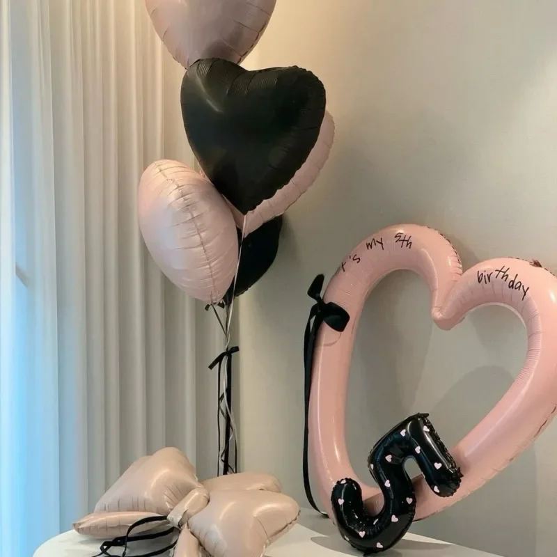 Hollow Out Love Heart Balloon Birthday Party Decoration Baby Shower Wedding Party Gifts Ornament