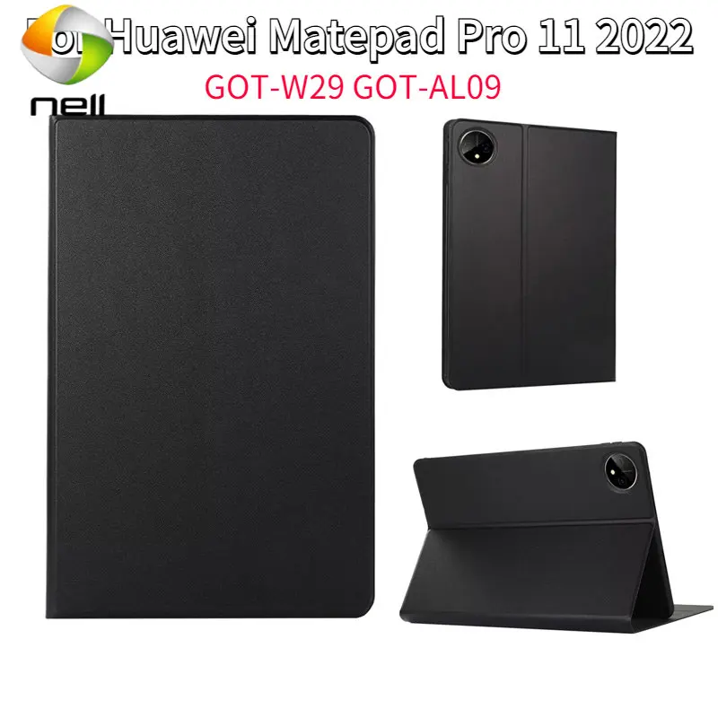 

Чехол для Huawei MatePad Pro 11 2022, тонкий Чехол из искусственной кожи с подставкой, защитный чехол для Huawei MatePad Pro 11, зеркальный чехол