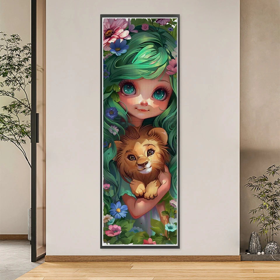 Full Embroidery Eco Cotton Cross Stitch Kit