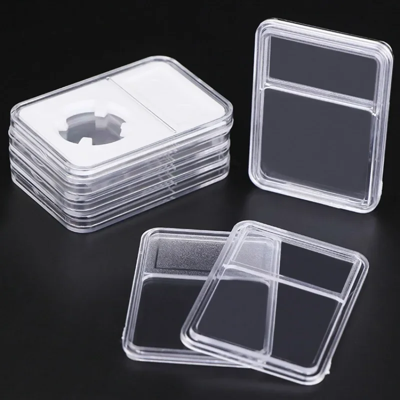 10PC Acrylic Jumbo Game Star Card psa Slabs Case Professional Grading Playing Card Plastic Slab Sleeves Holder Ultrasonic Type