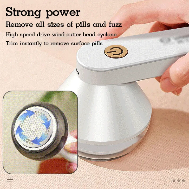 Household Small High-power 6-section Hair Ball Trimmer USB Charging Automatic Power-off Multifunctional Trimmer 2