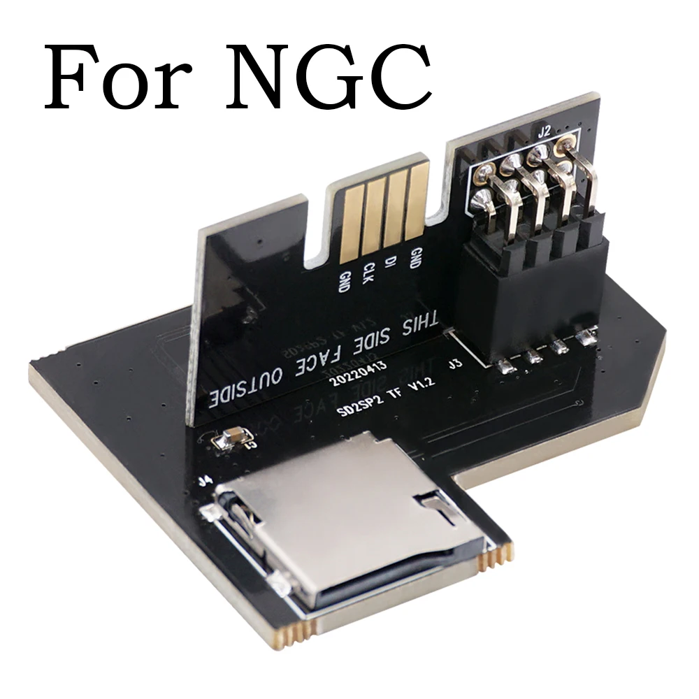 Per Ngc Sd2Sp2 Gamecube Sd Sp2 Adapter Load Sdl Micro Sd Card Lettore Di Schede Tf-Gb Player Easy Access Compatibile Color Edition
