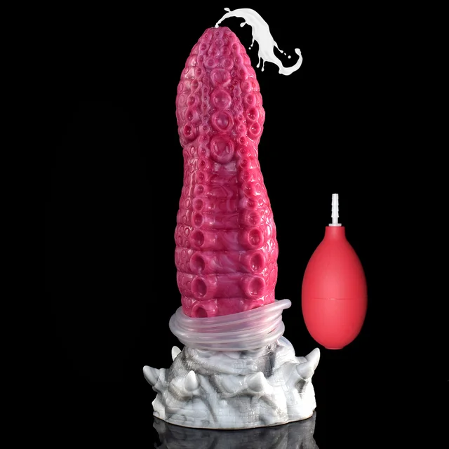 NNSX Octopus Tentacle Squirting Dildo With Suction Cup