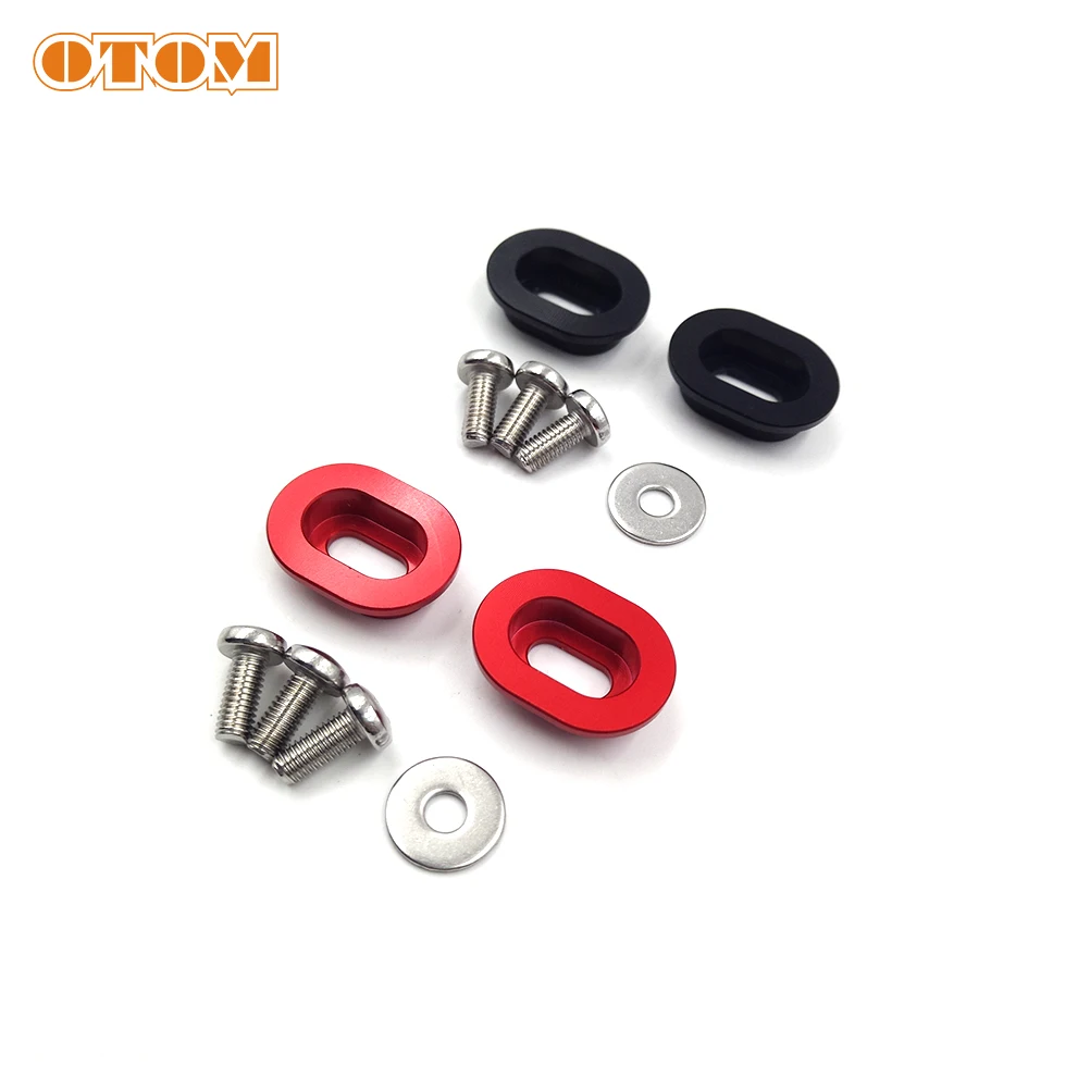 OTOM-오토바이 체인 슬라이더 와셔 CNC 가공 스윙 암 패드 버클, 혼다 CRF150R CRF250R CRF250X CRF450X CR125 CRM250