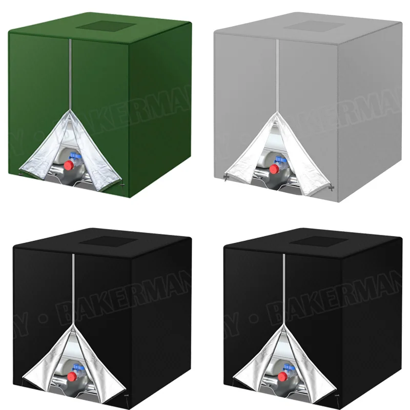 1000L IBC Tank Cover Container Aluminum waterproof Dustproof Rainwater Tank Oxford Cloth UV Protection rainproof tarpaulin
