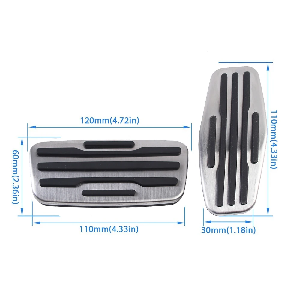 Gasbremspedalabdeckung für GMC Sierra 1500 Chevy Silverado 1500 2500 3500 2019–2025, Tahoe 2021–2024, Fuß-Gaspedalabdeckung – Detail 5