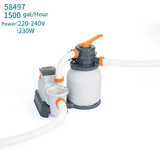 

58497 Steel framed water pool,framed swimming pool water filter 1500 gal sand filter