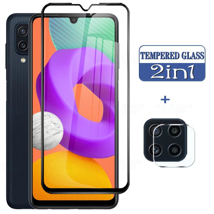 

Camera Lens Protector Cover for Samsung M 22 Glas Protective Glass for Samsung Galaxy M22 4G SM-M225FV/DS 6.4'' Full Screen Film
