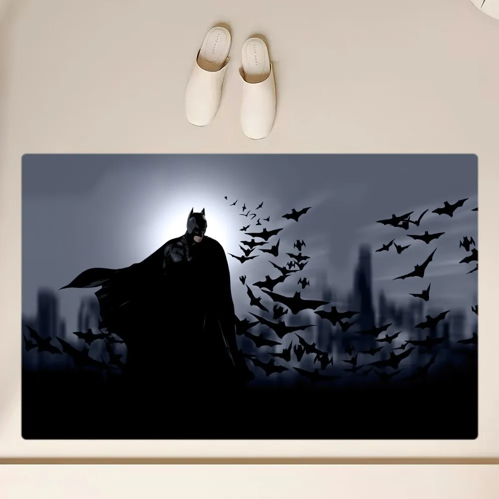 Cool B-BatmanS 바닥 매트 미끄럼 방지 욕실 주방 침실 거실 입구 깔개 홈 장식
