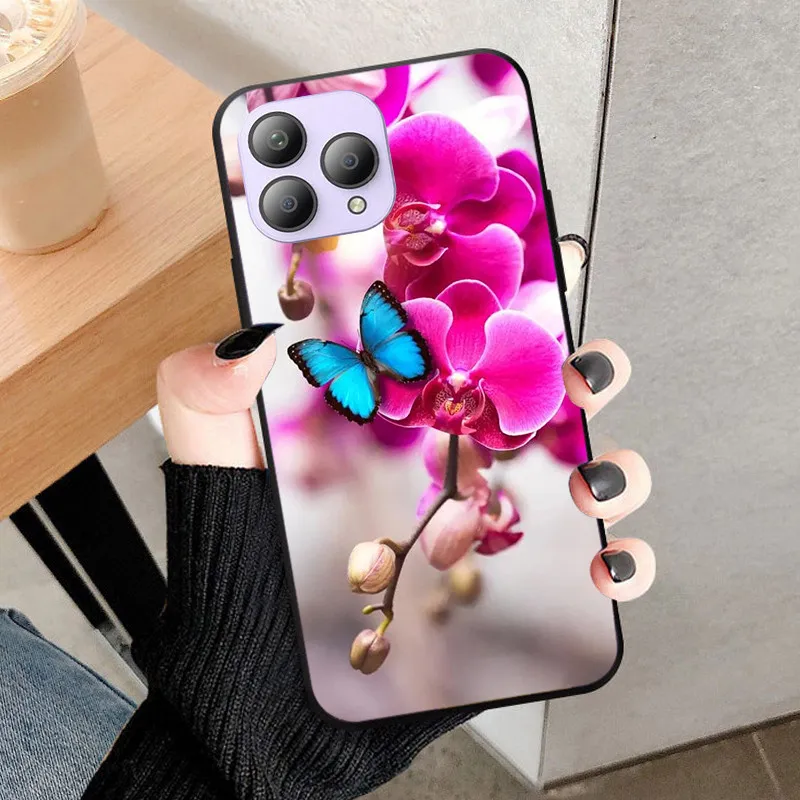 Sleek Black Silicone TPU Phone Case - Soft Protective Bumper Shell Cover