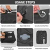 1pc Professional Luggage Vacuum Compression Bag, Reusable Vacuum Bag, Save 60% Space, Travel Vacuum Sealed Bag 2