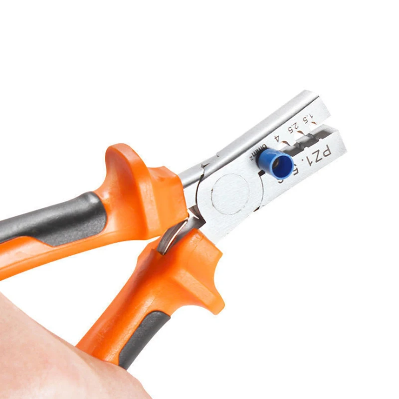 

New Pz1.5-6 Crimping Tool VE Connector 1.5mm-6mm Crimp Pliers for Cable End Sleeves Special Tube Tubular Terminals Hand Clamp