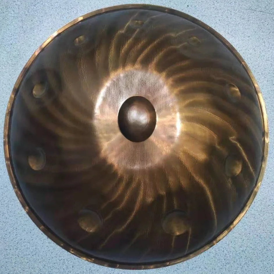

53cm Diameter E Kurd HANDPAN 14note Drum Stainless Steel HandPan D Kurd 10note Hand Drum 440Hz 432hz HandPan Customized Scales