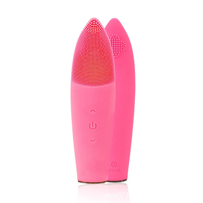 facial cleansing brush sonic vibration face cleane Vibration Waterproof Powered Facial Cleansing Devices Brushes Home Use