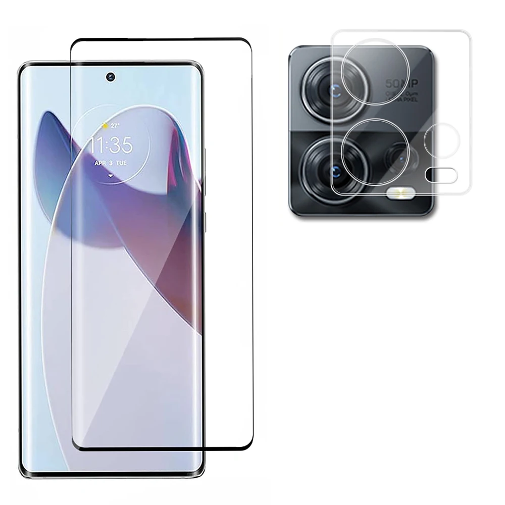 ثلاثية الأبعاد منحني الزجاج المقسى مع حافظة لينة م...