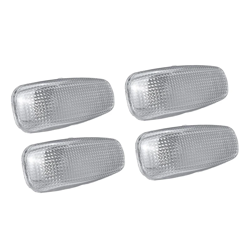 4pcs Car Side Marker Light Lamp Repeater Light Indicator For Mercedes