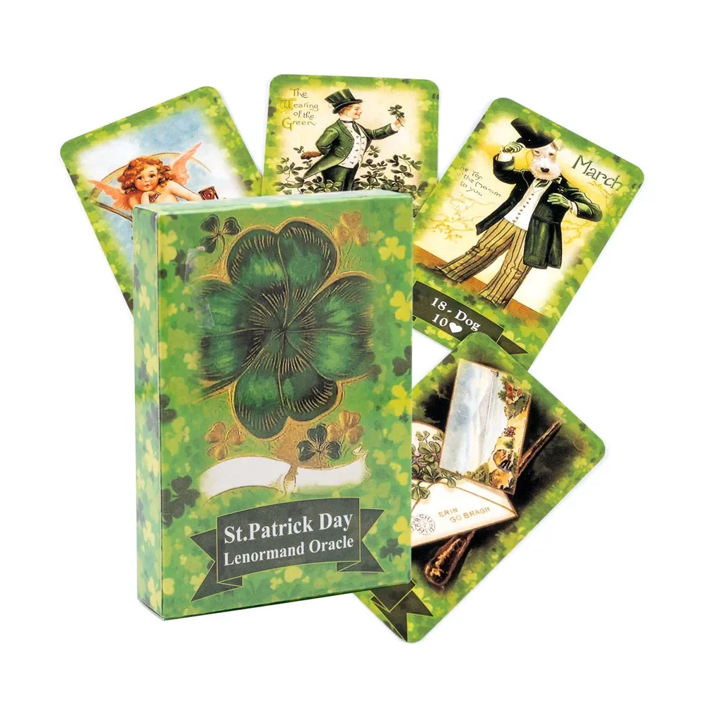 

Mythic St Patrick Day Lenormand Cards Essence New Tarot Oracle Boardgame Sorcery Decks Lenormand