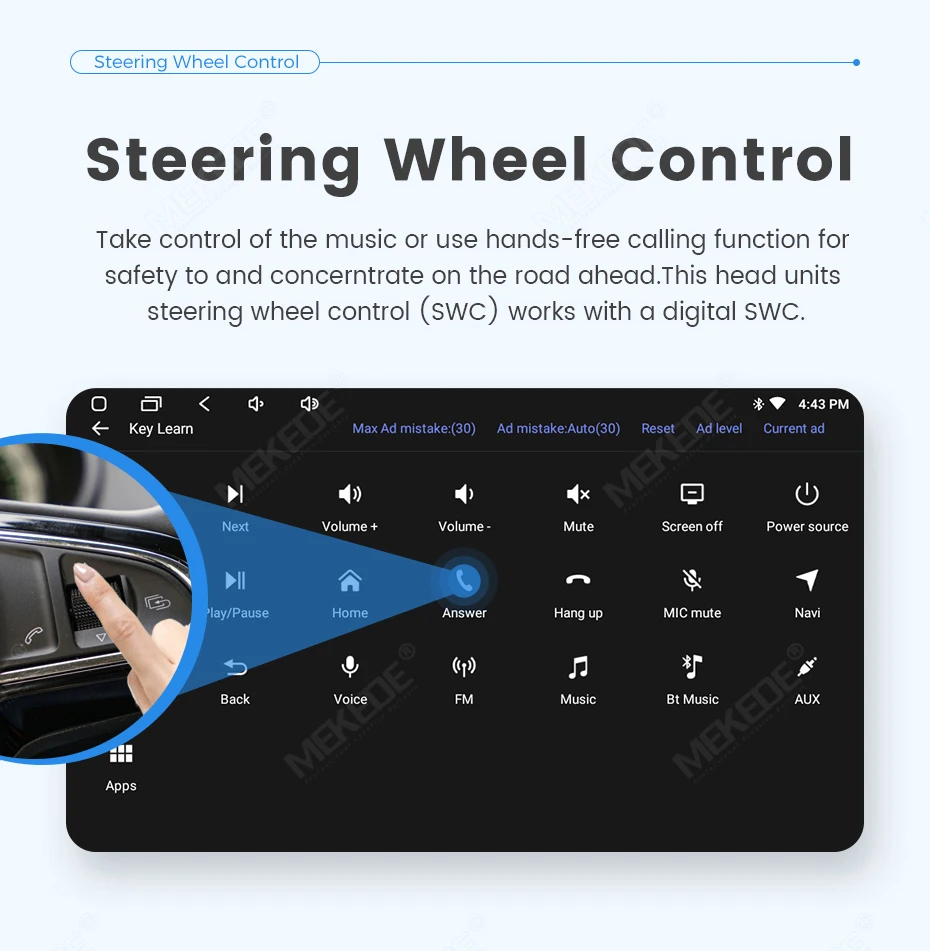 Radio para coche Mekede de 7 pulgadas con Android, Carplay inalámbrico para Opel Astra H G J Meriva Vectra C Antara Zafira B Corsa D, navegador GPS, reproductor multimedia 7