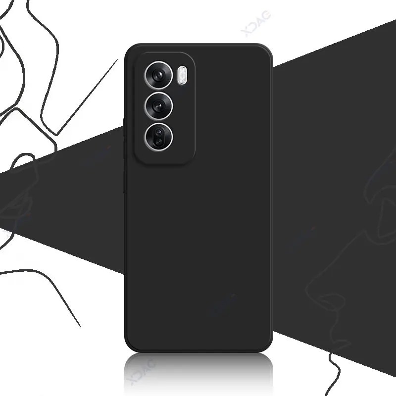 Deluxe Liquid Silicone Square Soft Back Cover