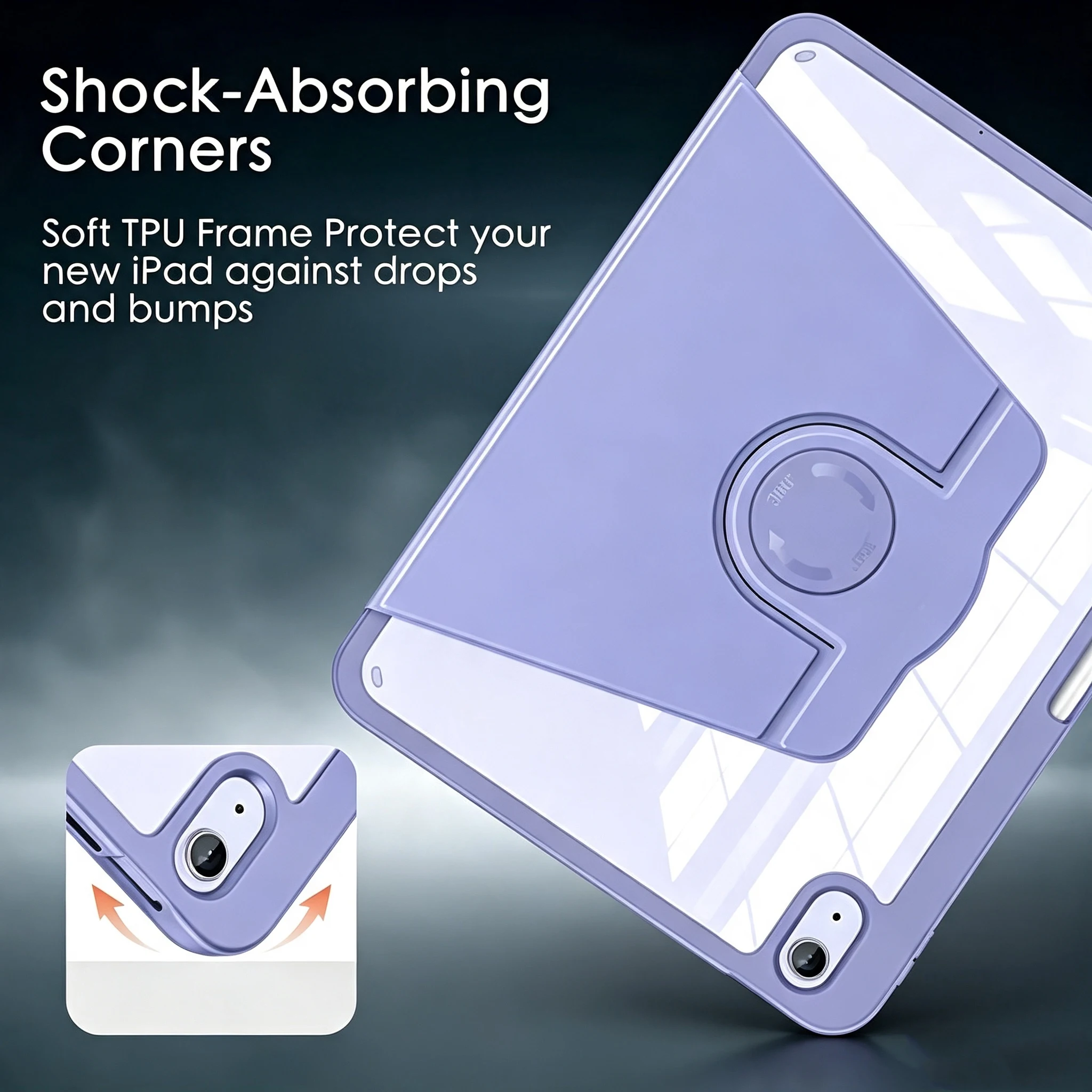360° Rotating Tablet Case