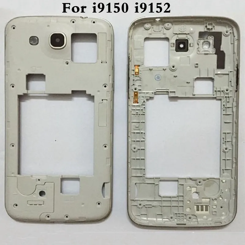 Средняя рамка + задняя крышка для Samsung Galaxy Mega Duos 5 8 i9152 i9150 батареи задний корпус |
