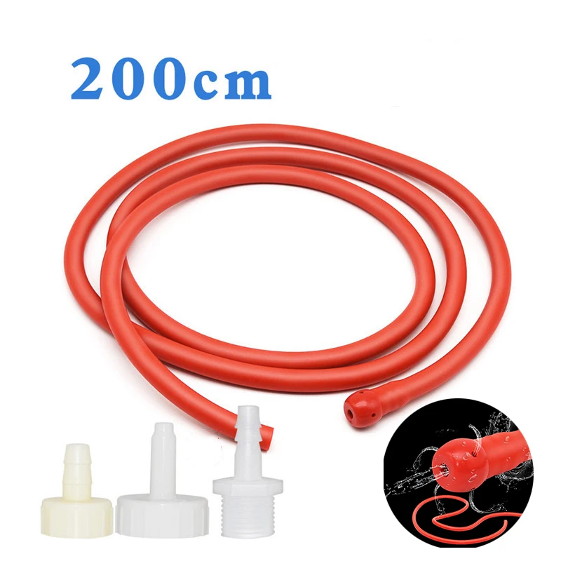 200CMSiliconePrivateAnusHoseShowerCleanerAlcachofaDucha