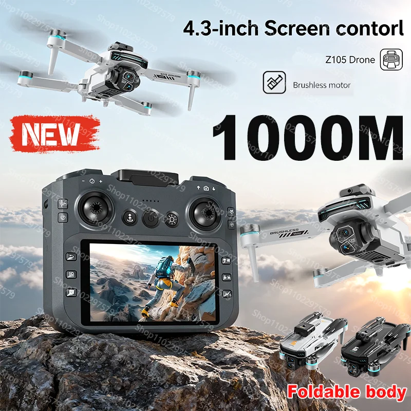 Drone M5 professionnel 8K - Chasse, Loisir & Randonnée | Triple Caméra