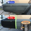 Car Plastic Restorer Crystal Clear Auto Interior Leather & Panel Renewal Wax Coating Agent Back To Black Gloss Car Wax Polish 1