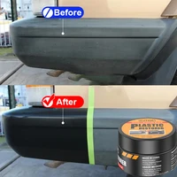 Car Plastic Restorer Crystal Clear Auto Interior Leather & Panel Renewal Wax Coating Agent Back To Black Gloss Car Wax Polish 1