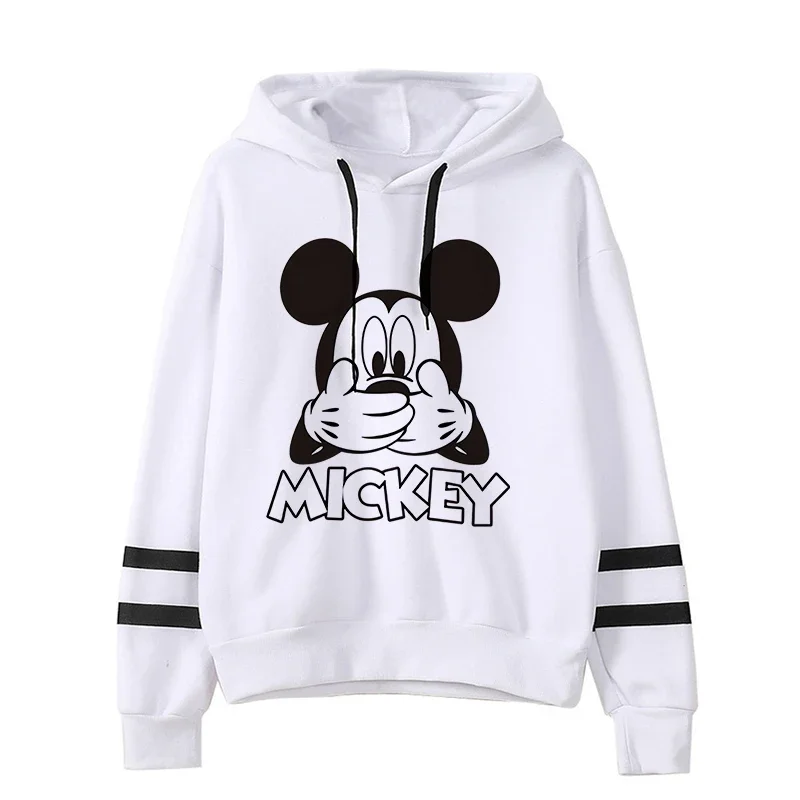 thumbnail image 1 of Sudadera con capucha de dibujos animados para niño y niña, ropa con estampado de Disney, Minnie Mouse, Mickey, Grunge, Harajuku, Y2k, años 90, 1 of 3