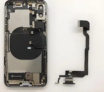 Porta di ricarica Flex per iPhone X XR XS Max Cavo flessibile per connettore dock per caricabatterie USB con parti di ricambio del modulo microfono