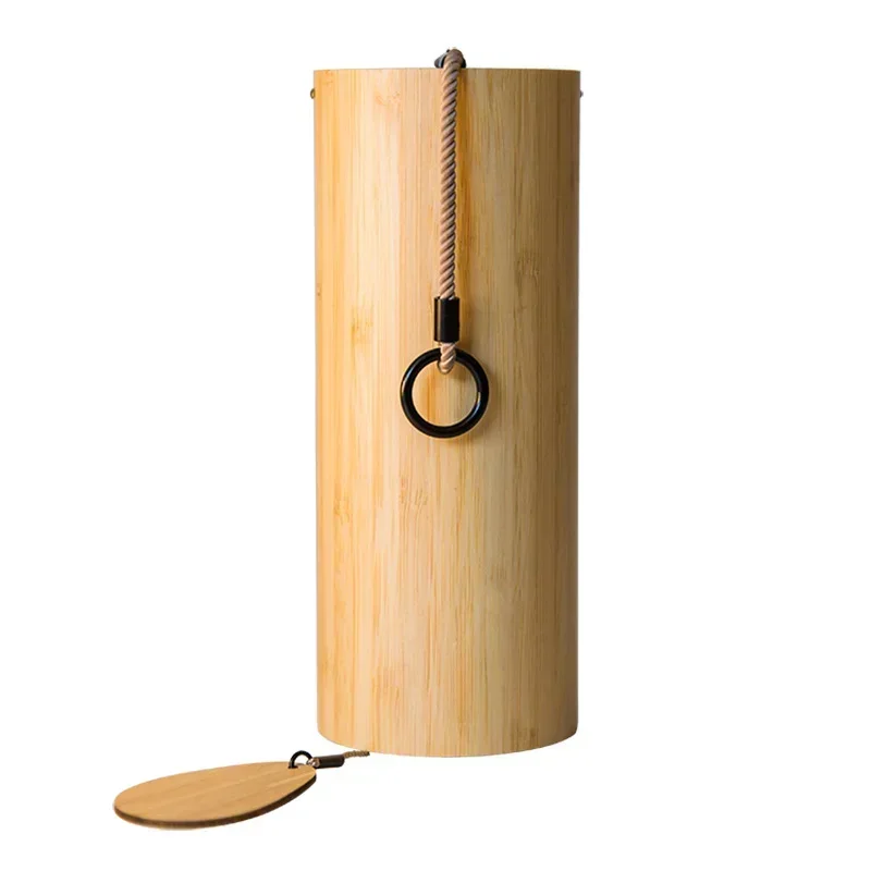 Bamboo Wind Chimes Meditation Chimes 1/4Set Chimes Natural Bamboo Wind Chime Meditation Chord Windbell for Outdoor Garden Patio Home Decoration Meditation Relaxation