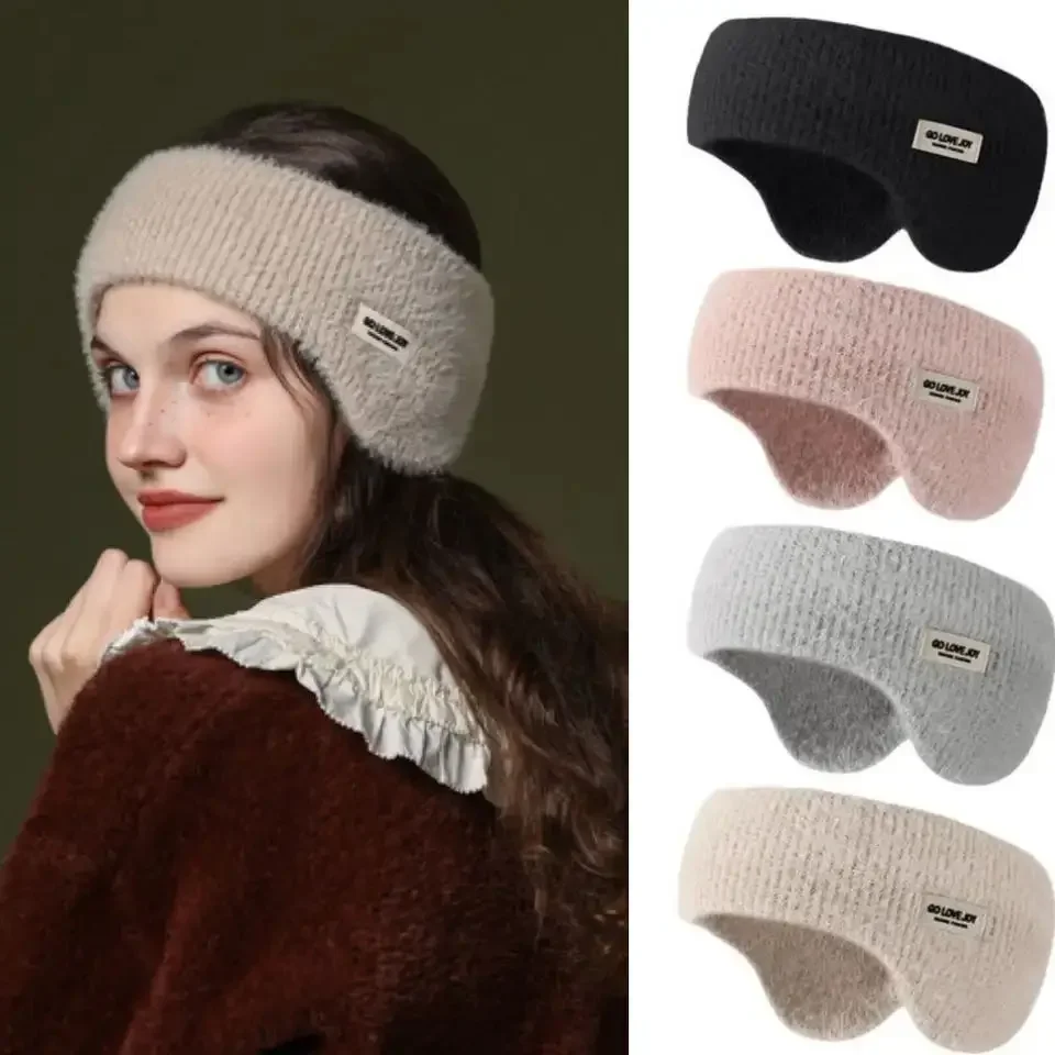 Winter Ear Warmer Earmuffs Headband warm earmuffs Outdoor Skiing Sport Thick Hairband Women Men Headscarf Hair Accessories