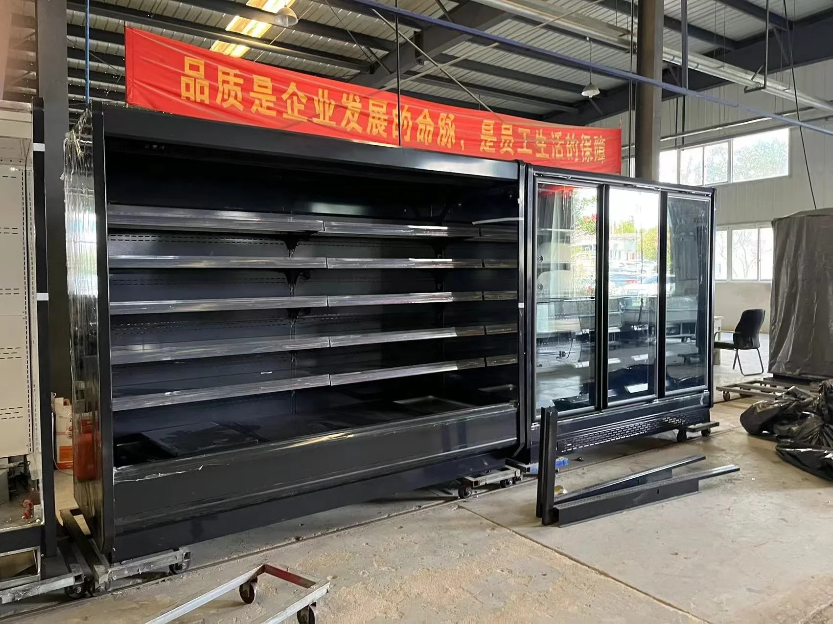 Commercial Fridge For Fruits And Vegetables Display Chiller Supermarket Equipment - Image 5