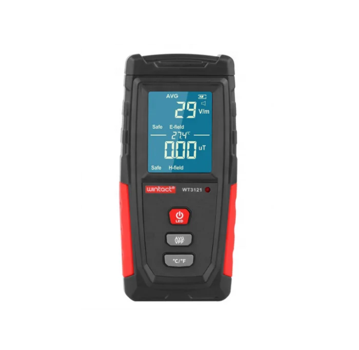 

WT3121 Handheld EMF Meter LCD Digital Electromagnetic Radiation Tester Electric Field Electron Magnetic Field Dosimeter Detector