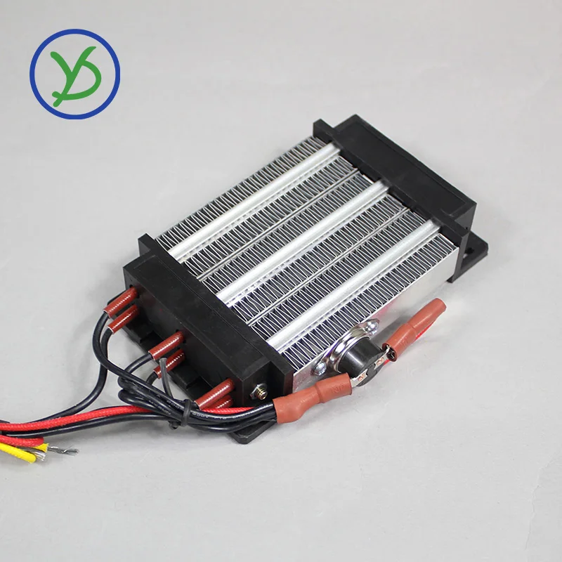 Ceramic Air Heater Electric Air Heater 220V 600W AC DC Insulated Thermostatic PTC heater ceramic air heater Insulated heating element 80A3 124*76mm