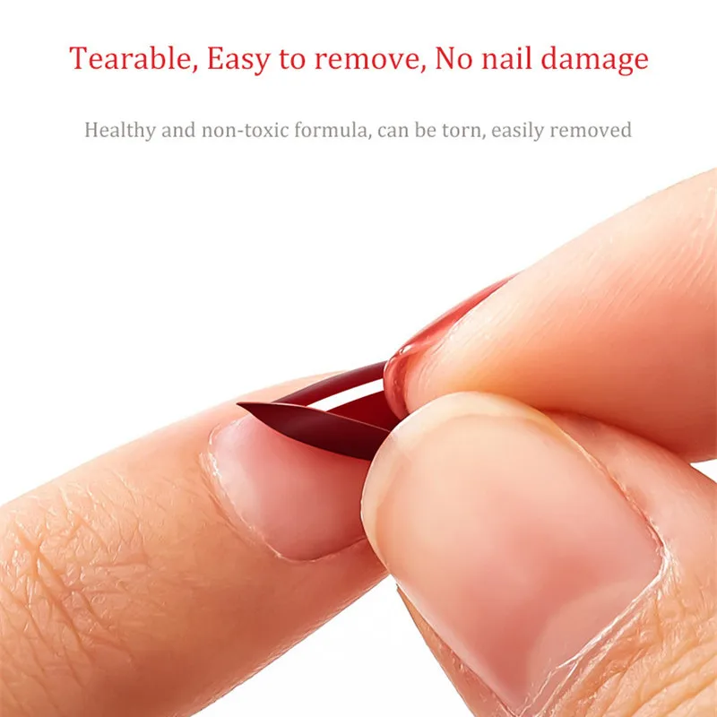 40 Colors Nail Polish Normal Without Lamp Art Manicure Semi-permanent Varnish Quick Dry Tearable 8ml Long Lasting Nail Polish nail polish