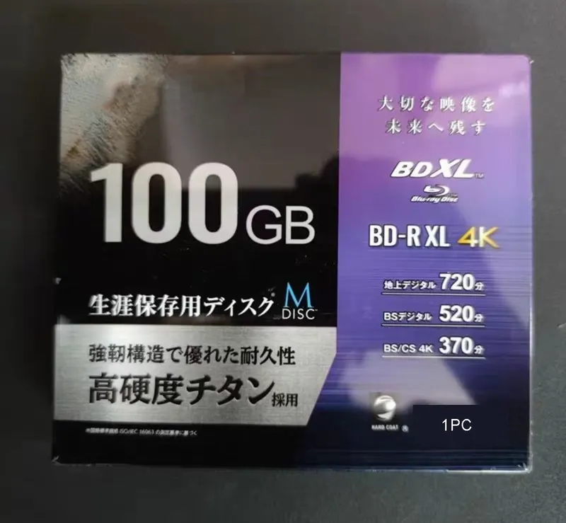 Mdisc-bd-r xl Disco Blu-ray 100gb 4k Bd-r 24x