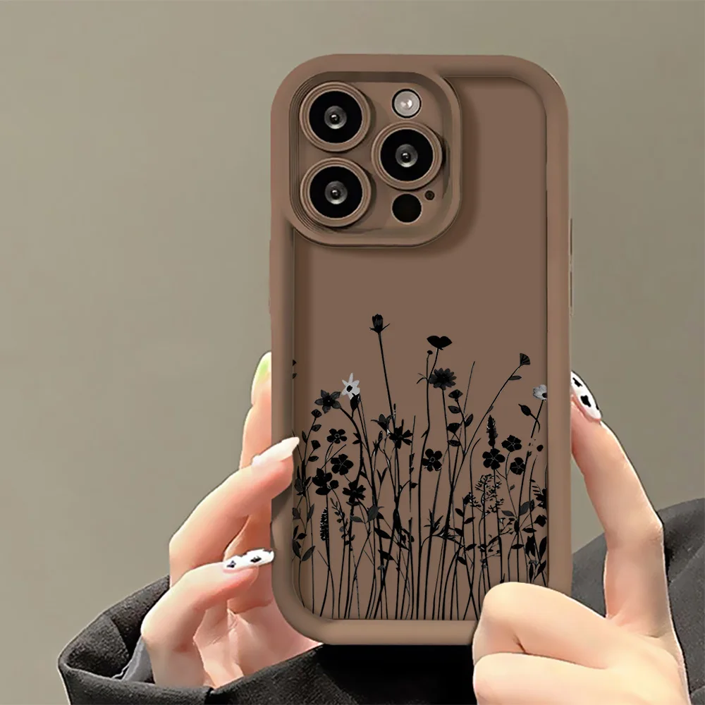 Aesthetic Flowers Case For Infinix Smart 8 7 6 5 Case Tecno Spark 20 Pro Plus 10 20C 10C 8C 9 Go 2024 2023 2021 2022 Cases Cover