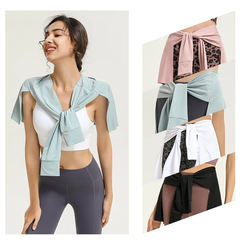 Sports Hip Cover Skirt for Women in Yoga and Running sports skirt