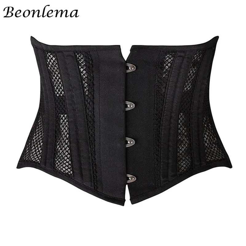 Slimming Sheath Woman Flat Belly Steel Boned Plus Size Mesh Breathable Lace Up Lose Weight Waist Postpartum Corsets