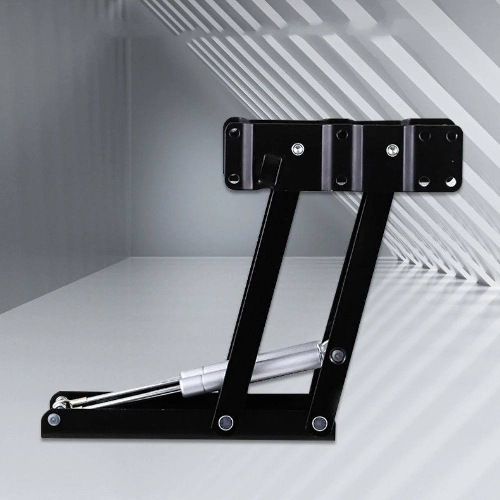 

2pcs Home decor End table lifting rack Gas rod with storage table lifting rack Foldable end table hinges