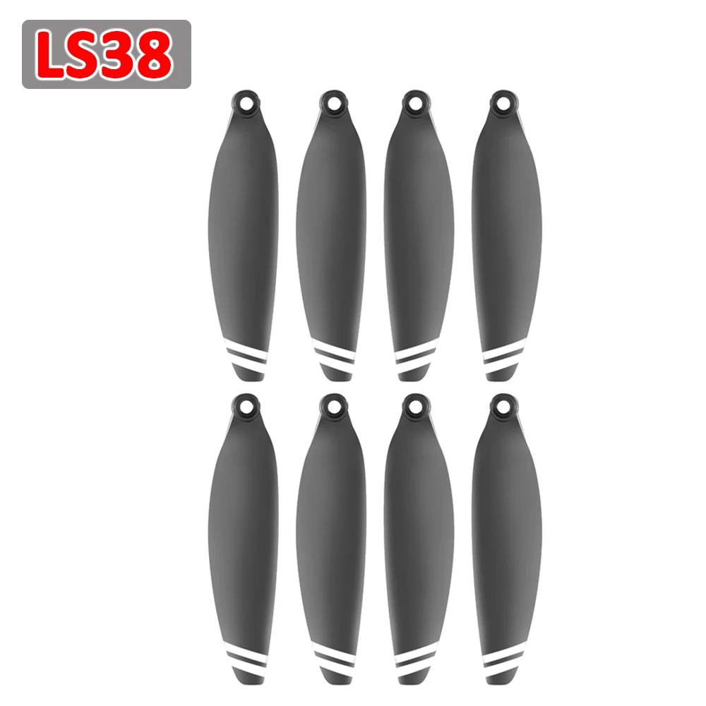 LS38 LS-38 LSRC S38 Дрон оригинальный пропеллер Запасные Части RC GPS Дрон Квадрокоптер лезвие аксессуар крылья 8 шт/комплект