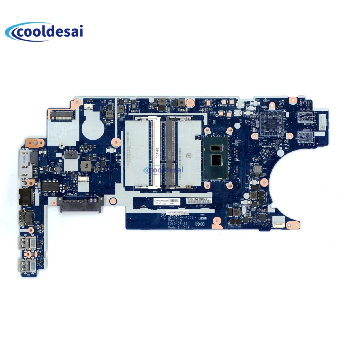 

Материнская плата BE460 NM-A551 для ноутбука Lenovo ThinkPad E460, материнская плата с процессором i3 i5 i7 6-го поколения UAM 100%, протестированная работа