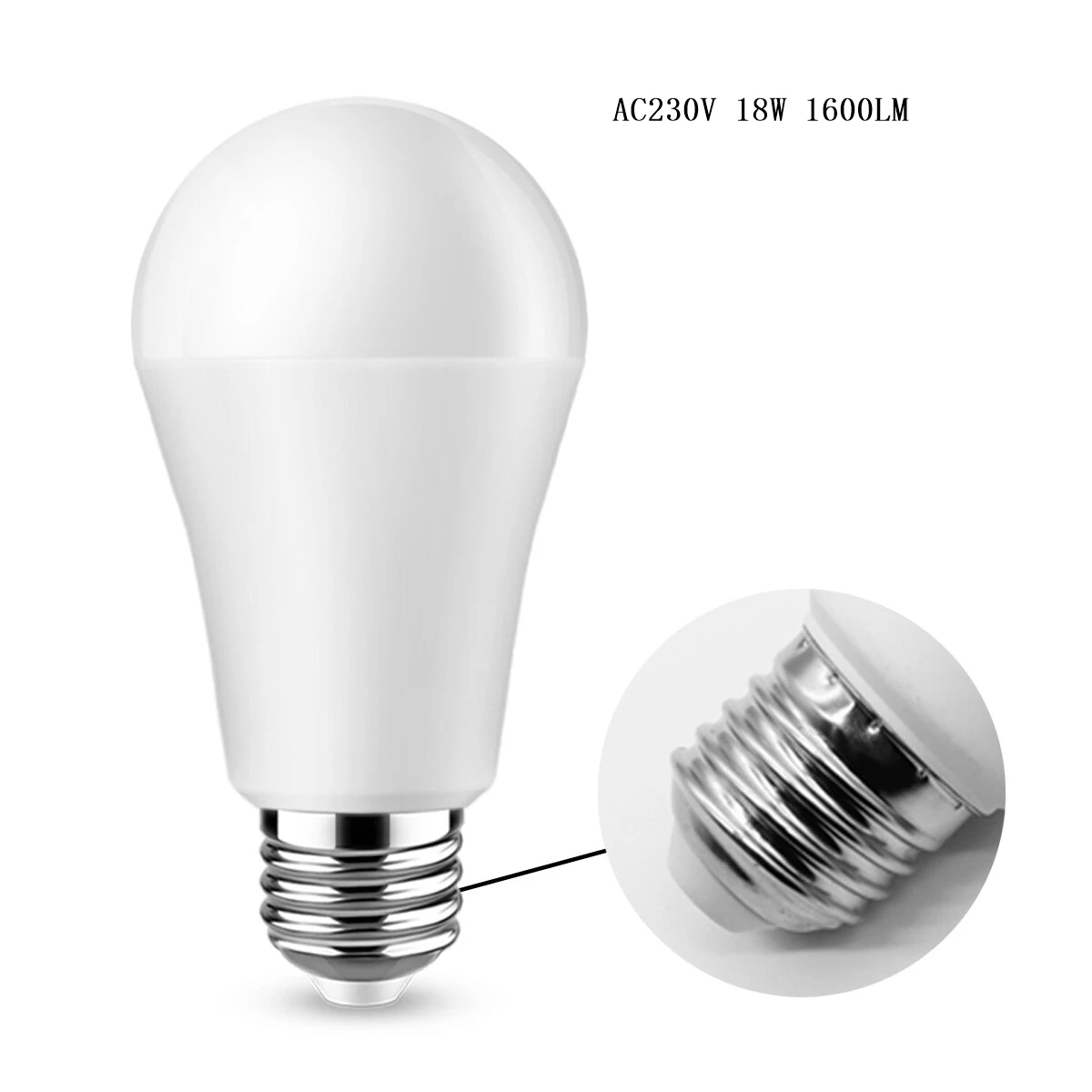 공장 직접 LED 전구 램프 9W 10W 12W 15W 18W E27 AC220V 240V 1PC 거품 공 전구 거실 침실 실내 조명